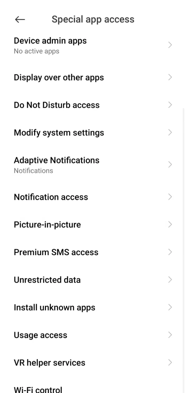 To allow the installation of 1win, open your device settings.