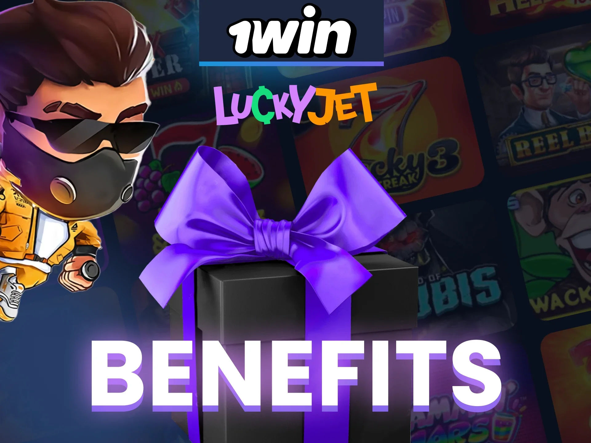 1win India has many advantages for playing Lucky Jet.