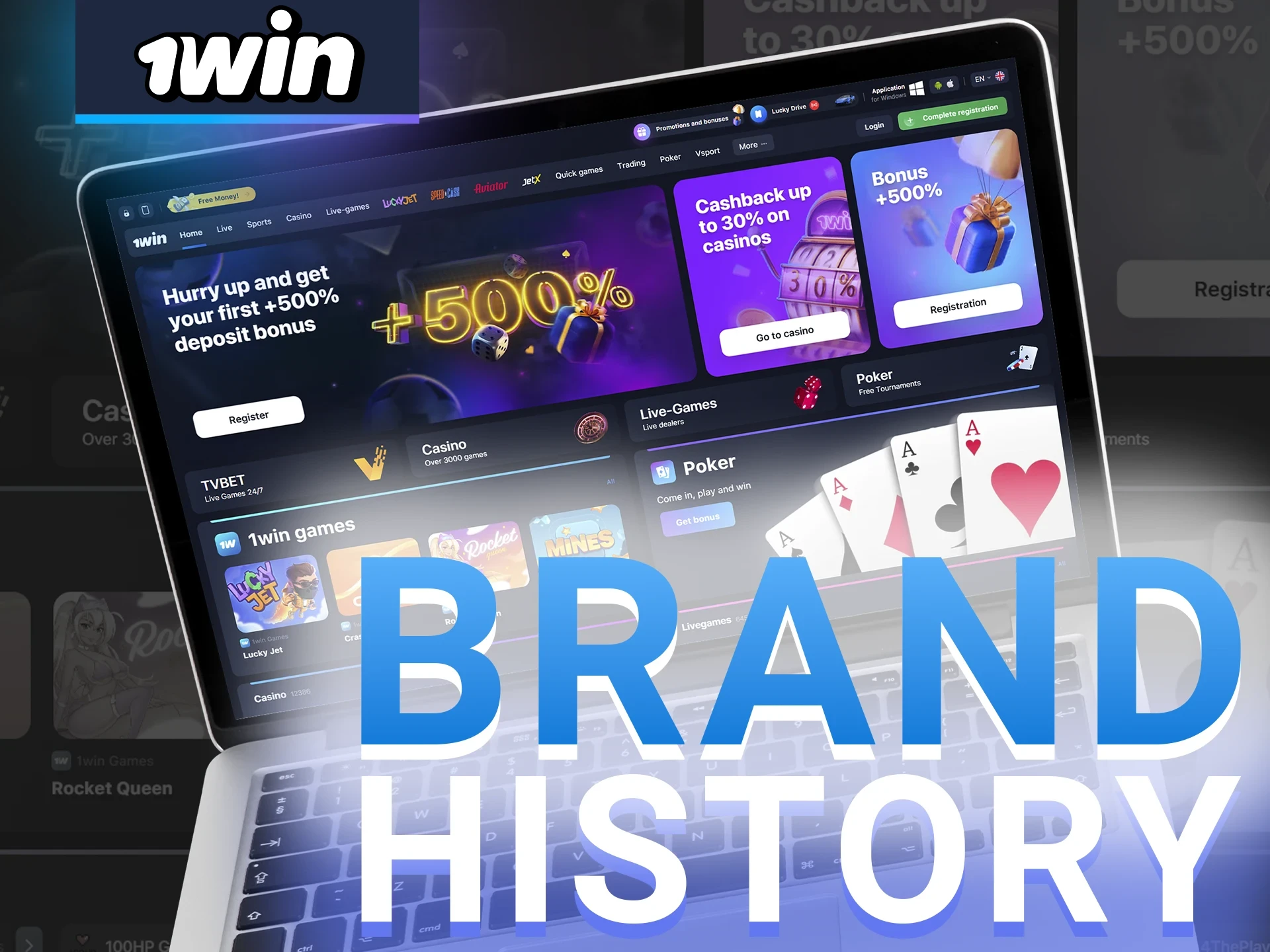 How the story of the 1win brand began.