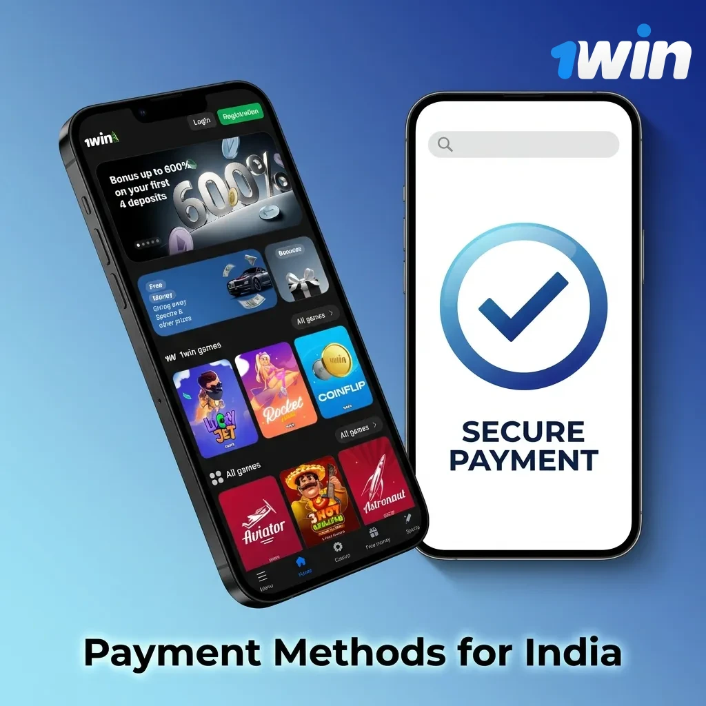 Logos of Indian payment methods: UPI, Paytm, PhonePe, GPay, Net Banking, and cryptocurrencies.